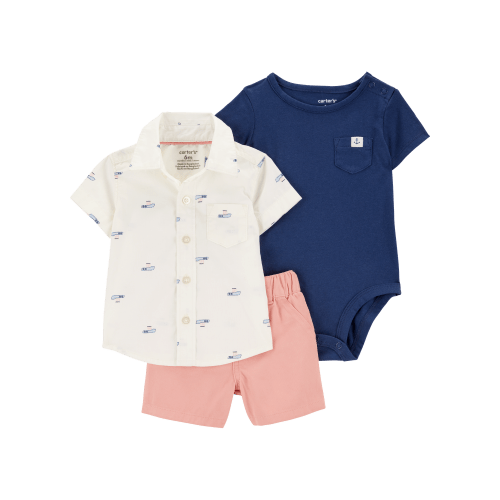 Baby 3-Piece Boat Outfit Set - Carter's | Carter's