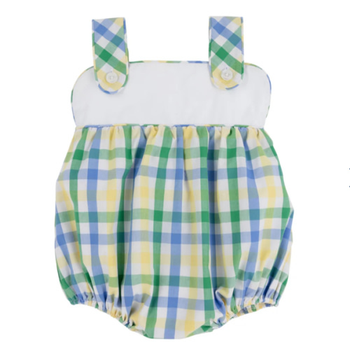 Bingham Bubble - Polo Field Plaid - Size: 12-18m