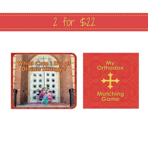 What Can I Do at Divine Liturgy and My Orthodox Matching Game Set
