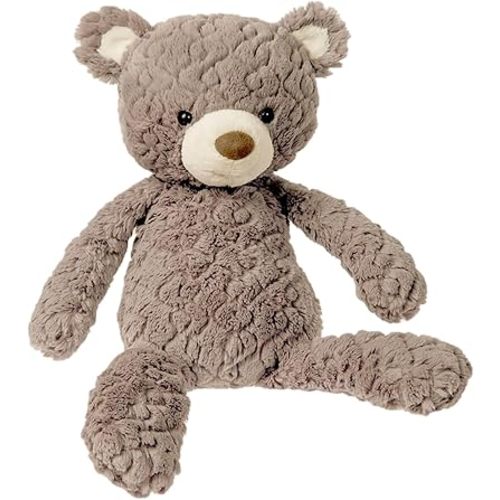 Mary Meyer Putty Bear Small Teddy Bear Soft Toy, Grey