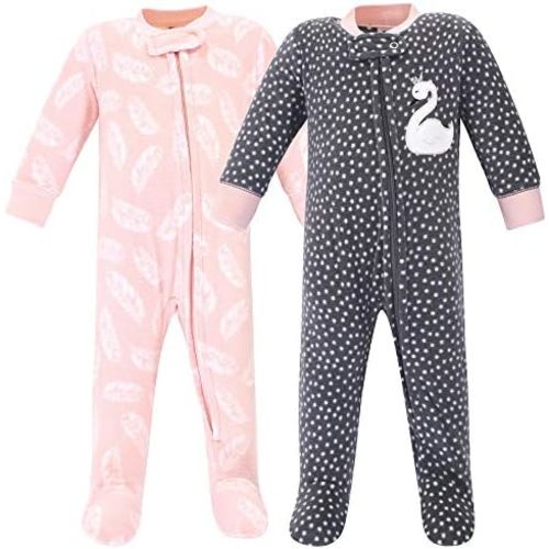 Hudson Baby Unisex Baby Fleece Sleep and Play