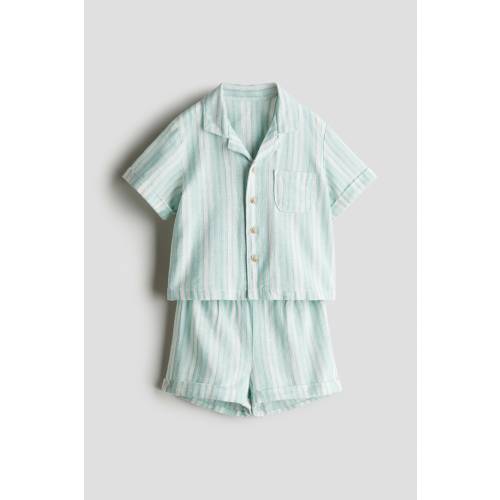 2-PIECE LINEN-BLEND SET