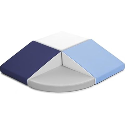 Sumbababy Climbing Foam Blocks for Toddlers: PU Leather Foam Blocks for Kids Active Play - Toddler Climbing Toys Indoor - Durable Playground Gym Preschool Toddler Toys for Boys and Girls