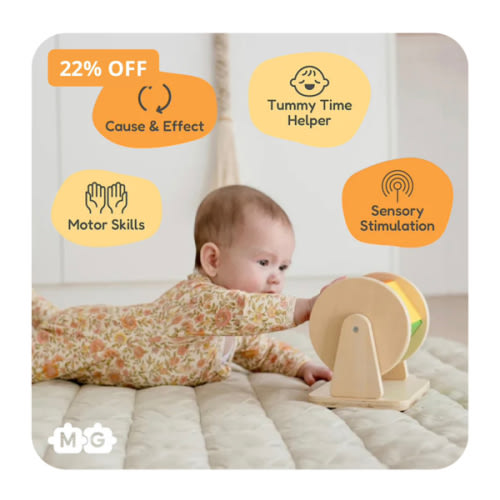 Montessori Spinning Drum - A Toy Your Baby Needs!