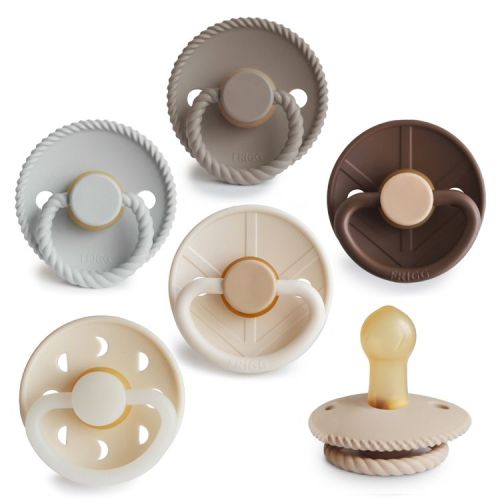 FRIGG Natural Rubber 6-Pack Earthy Wonder 0-6 months