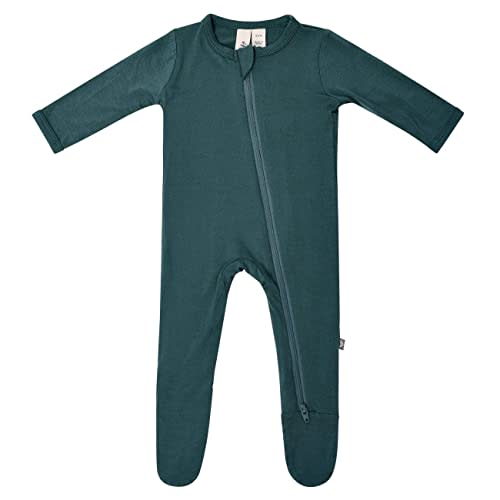 KYTE BABY Unisex Zipper Closure Footies, Rayon Made From Bamboo, 0-24 Months