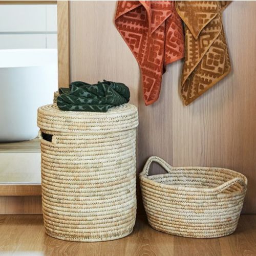Masai Natural Laundry Baskets | Adairs