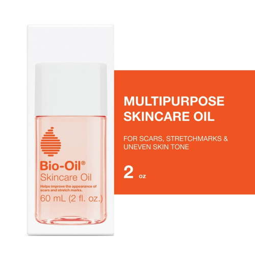 Bio-Oil Skincare Oil for Body & Face, Reduces Scars, Stretch Marks, Dark Spots, Hydrates Dry Skin, 2 fl oz