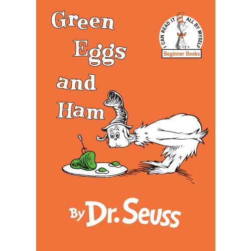 Dr. Seuss Green Eggs and Ham Large Print Hardcover Children's Classic Book