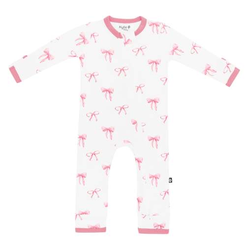 Zippered Romper in Bow