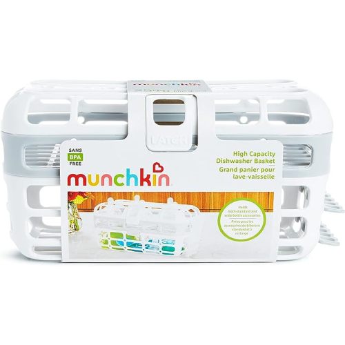 Munchkin® High Capacity Dishwasher Basket, 1 Pack, Grey