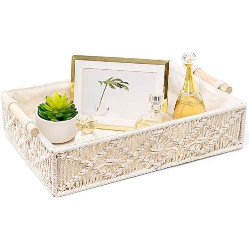 Macrame Decorative Tray