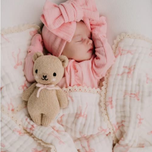 Pink Bows Blanket Bundle
