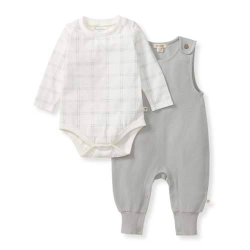Plaid Jumpsuit & Bodysuit Set – Burt's Bees Baby