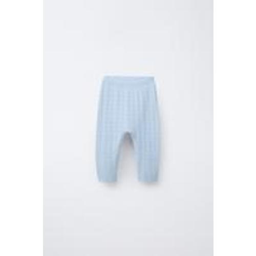 OPENWORK CROSSOVER KNIT CARDIGAN - Light blue | ZARA United States