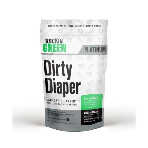 Rockin' Green Platinum Series Dirty Diaper Laundry Detergent Powder - Unscented
