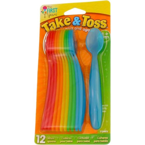 First Years Take & Toss Infant Spoons 12ct
