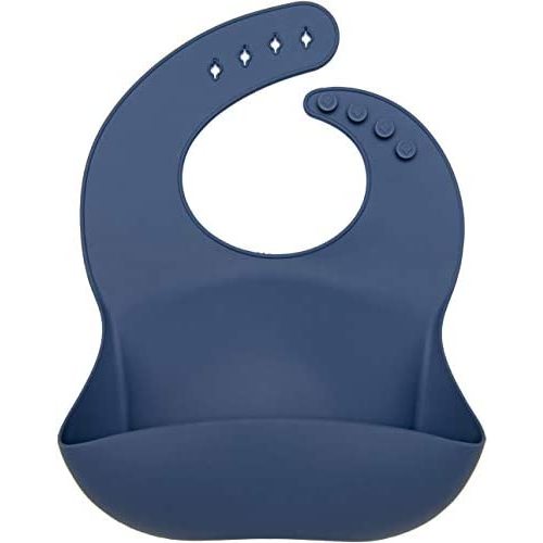 Loulou Lollipop Soft, Waterproof Silicone Feeding Bib