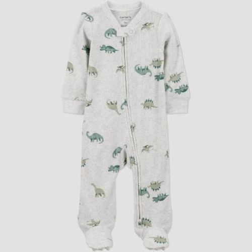 Carter's Just One You® Baby Boys' Dinosaur Printed Sleep N' Play - Gray