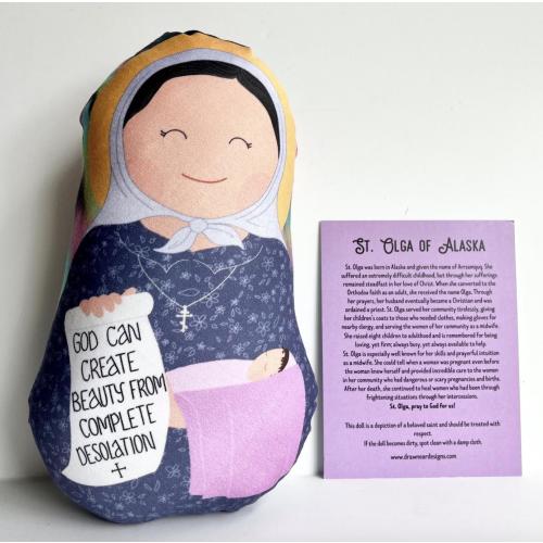 St. Olga of Alaska Snuggly Saints Doll