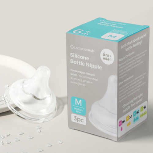GentleFLow+ Bottle Nipple with Gradual Slope - SS (Super Slow) 0-3M, 6-pack