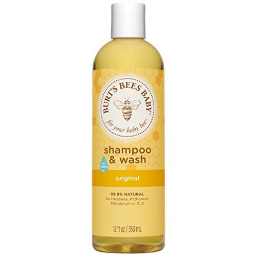 Burt's Bees Baby Shampoo & Wash, Original Tear Free Baby Soap - 12 Ounce Bottle