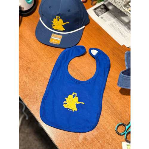 King Gizzard Flying Microtonal Banana Baby Bib