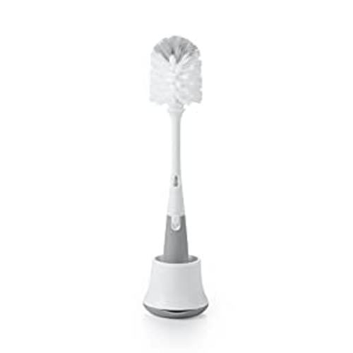 OXO Tot Bottle Brush with Nipple Cleaner and Stand - Gray : Baby
