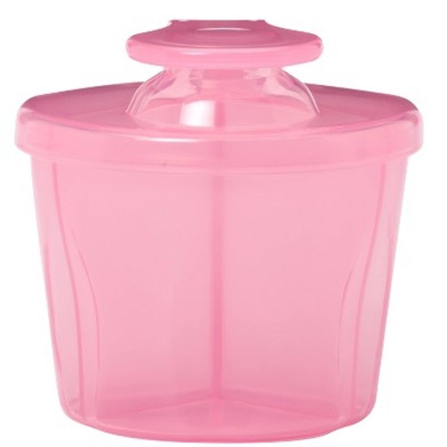 Dr. Brown's Baby Formula Dispenser with Snap on Lid for On-the-Go Feeding - 27oz - Pink
