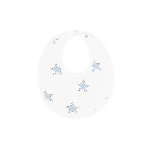 Blue Stars Print Bib