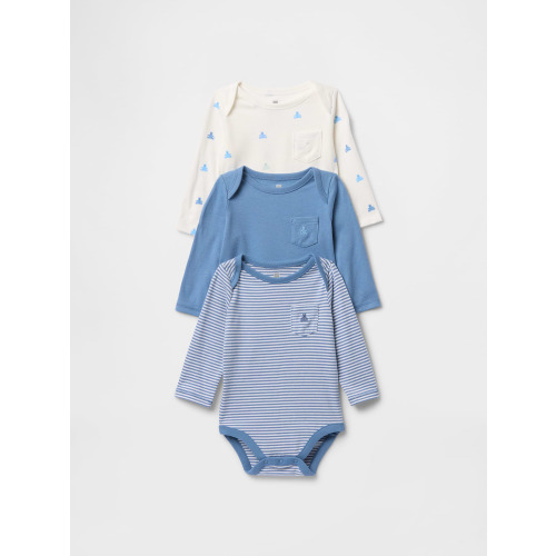 Baby First Favorites Organic Cotton Bodysuit (3-Pack)