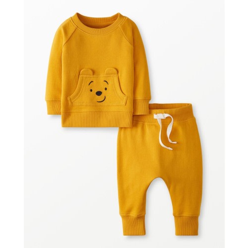 Baby Disney Winnie the Pooh French Terry Wiggle Set | Hanna Andersson