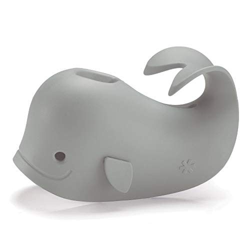 Skip Hop Baby Bath Spout Cover, Universal Fit, Moby, Grey