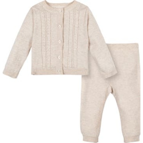 Baby Organic Cardigan and Legging Set, Infant, 0-3M