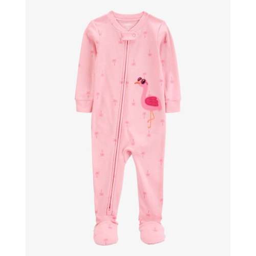 Carter's® | Flamingo Print Snug Fit Cotton Footie One Piece Pajamas