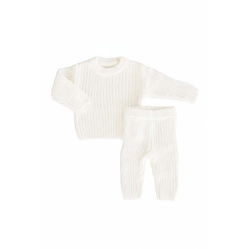 Knit Sweater & Pant Set | Dove