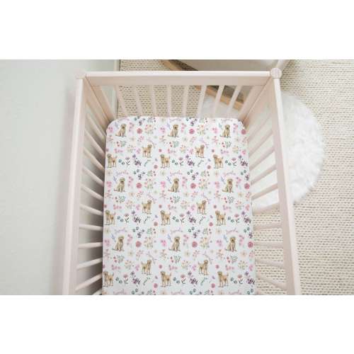 Goldendoodle Crib Sheet Custom Baby Blanket Goldendoodle Swaddle Blanket With Name Baby Shower Gift For Baby Name Blanket Coming Home Outfit