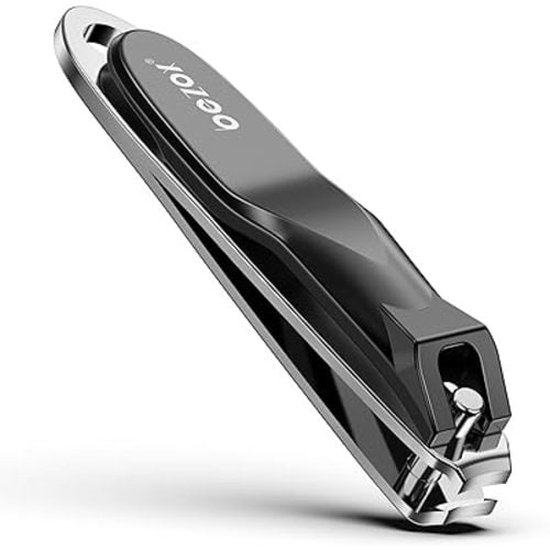 BEZOX Safe Baby Nail Clippers, Small Jaw Kids Nail Clipper Trimmers for Infants, Child and Toddlers, Precision Nail Grooming Tool for Tiny Fingers and Toes - Black