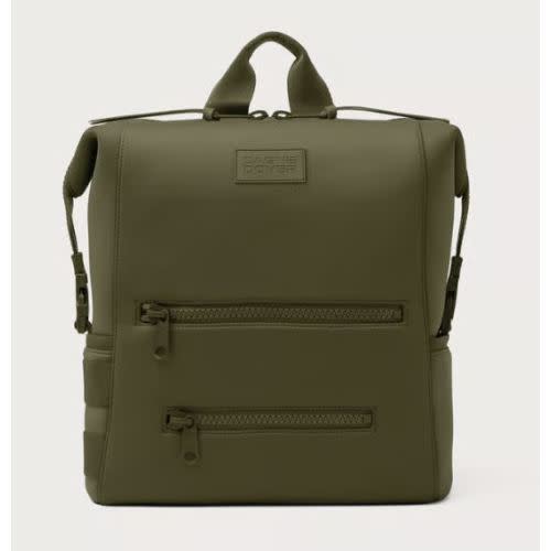 Indi Diaper Backpack Large in Dark Moss