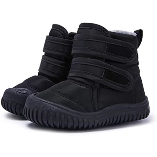 BMCiTYBM Toddler Baby Snow Boots Winter Shoes Boys Girls Cold Weather Baby Faux Fur Shoes
