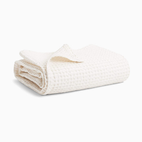 Simka Rose Waffle Blanket - Natural