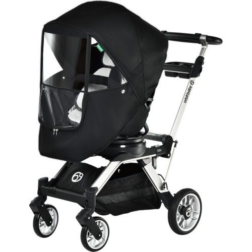 orbit baby® Four Seasons Transparent Cover for G5 Stroller, Black