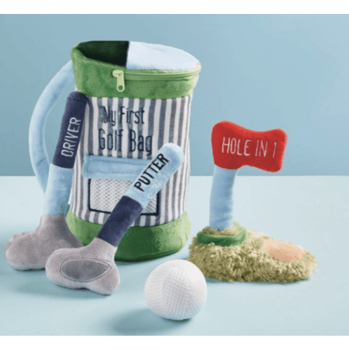 GOLF BAG PLUSH TOY SET