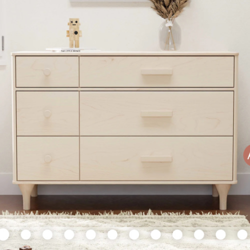 Babyletto Lolly 6-Drawer Assembled Double Dresser