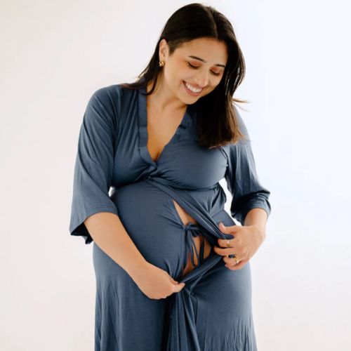 Lila Labor & Postpartum Gown