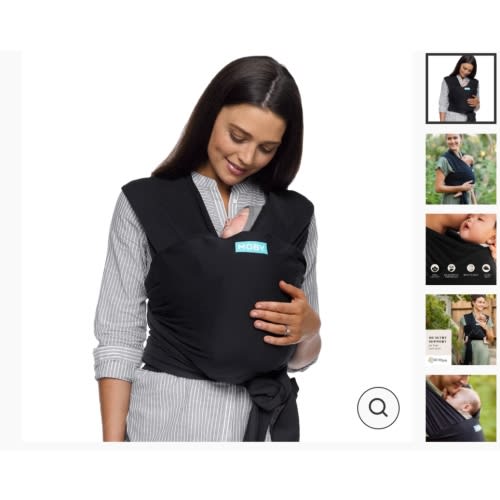 Classic Wrap Baby Carrier - Black