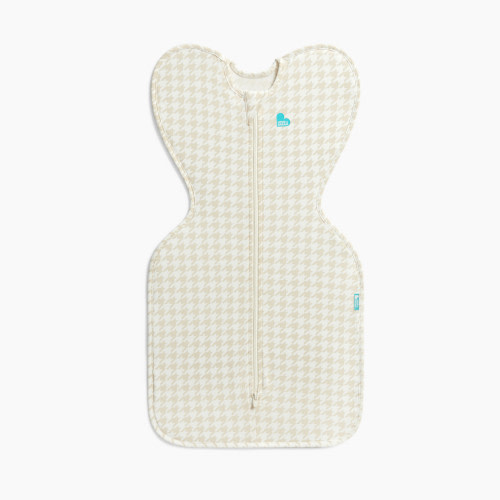 Love to Dream Printed Swaddle Up Original 1.0 TOG - Houndstooth Tan, Newborn