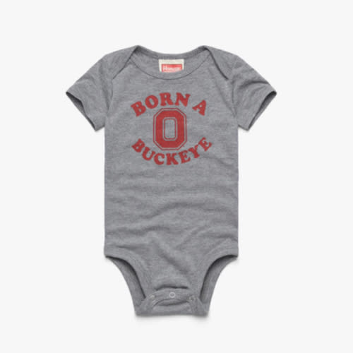 Born a Buckeye Baby One Piece