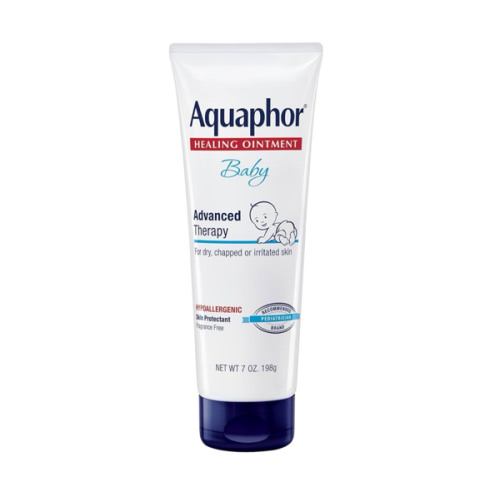 Aquaphor Baby Healing Ointment Advanced Therapy Skin Protectant, Dry Skin and Diaper Rash Ointment, 7 Oz Tube