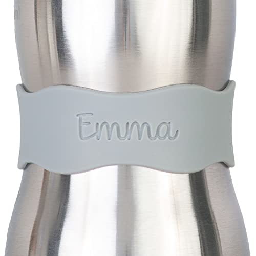 InchBug (4 Pack) Original Orbit Labels Personalized (Dolphin Gray)